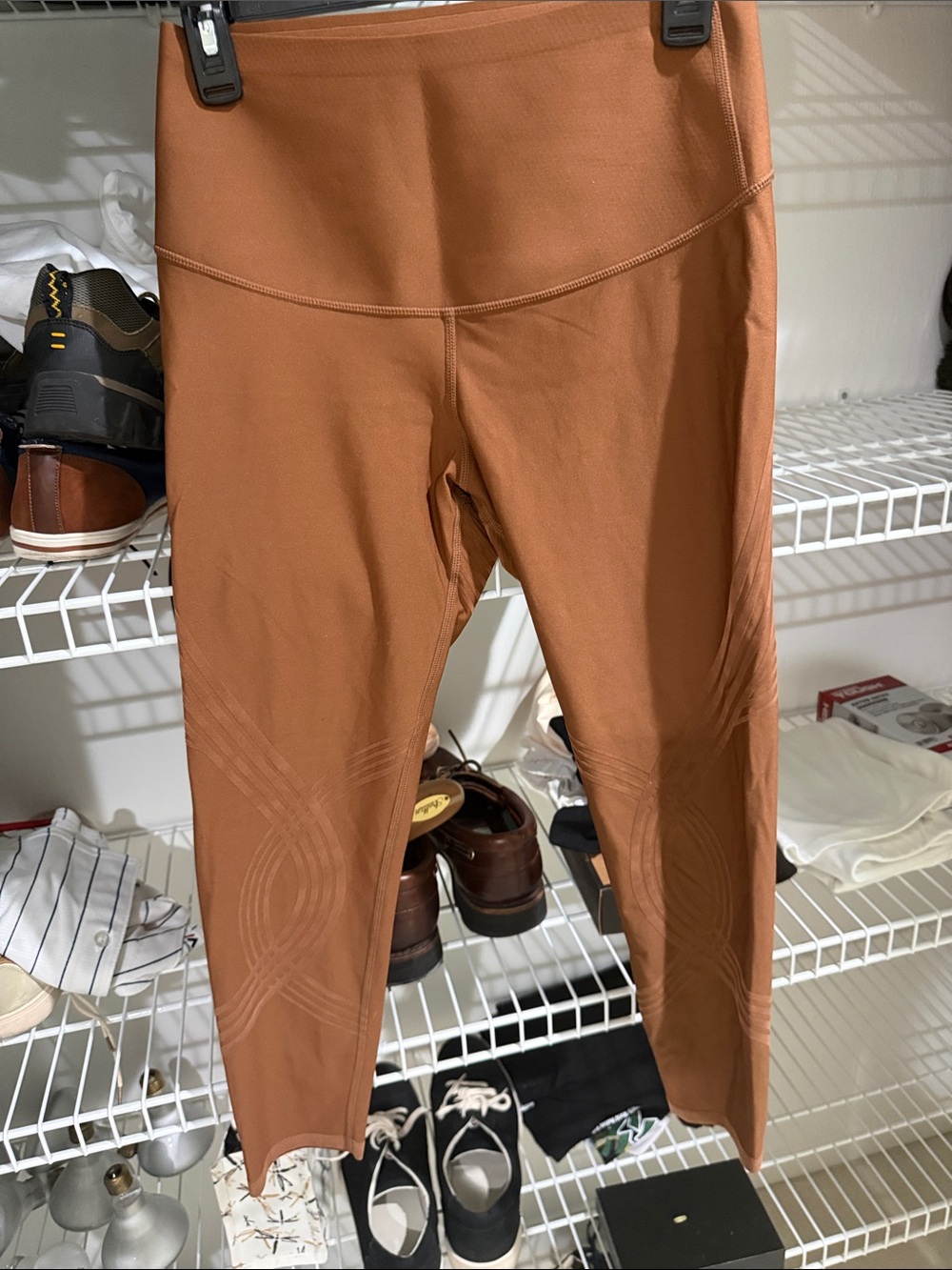 Fanka Women's High-Rise Rust Leggings